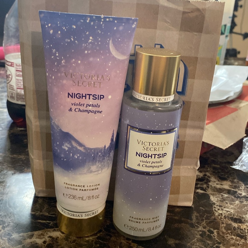 Victoria secret body and lotion spray nightssip